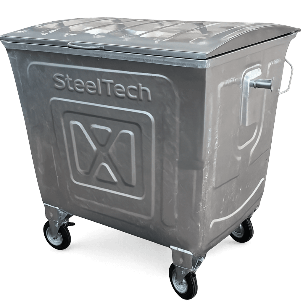 Metal Bin 1100L